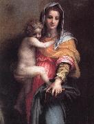 Andrea del Sarto Madonna of the Harpies (detail)  fgfg oil painting
